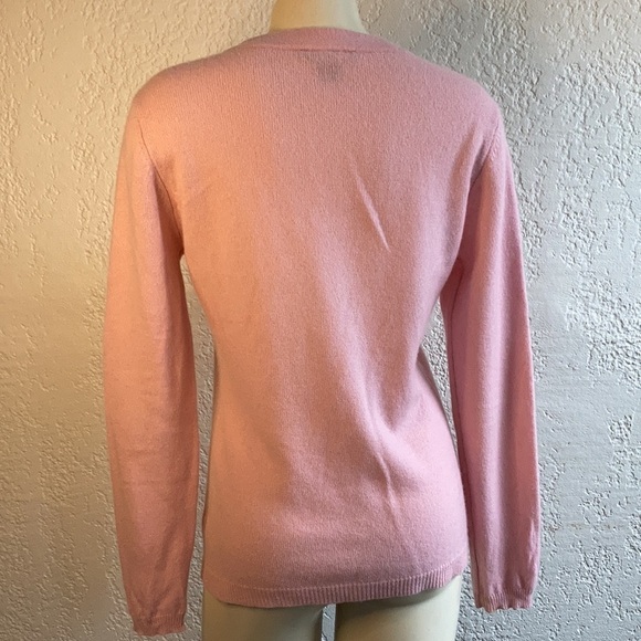 Ann Taylor 100% cashmere neck sweater M .AS IS - Picture 7 of 14